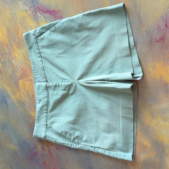 LOFT Riviera Light Green Shorts Size 4 - Picture 2 of 13